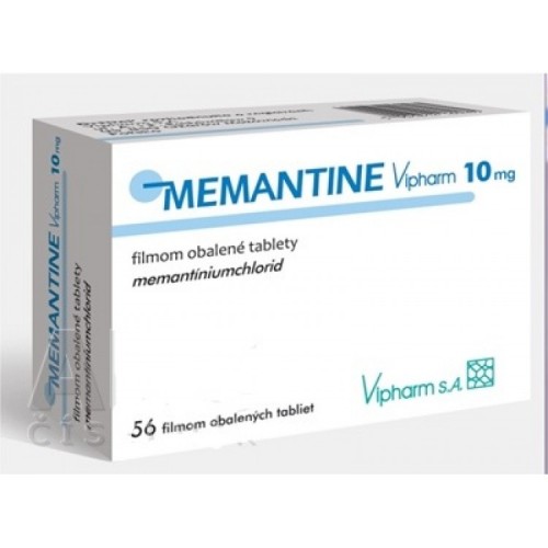 Найнижча ціна Мемантин Vipharm 10 мг (56 шт) Купити Мемантин Vipharm 10 ...